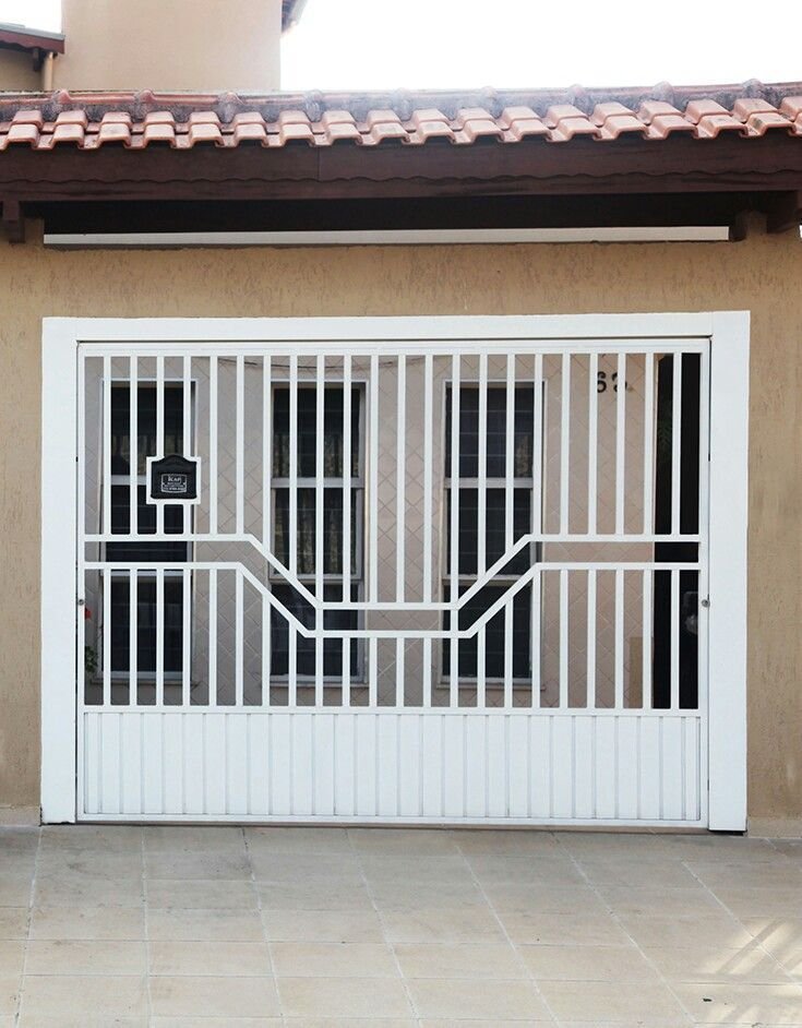 Pagar besi pintu
