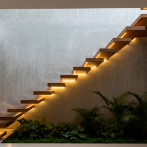 Tangga melayang desain custom di Medan by Jaya Intero Workshop Las