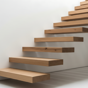 Tangga melayang tanpa railing di Medan by Jaya Intero Workshop Las