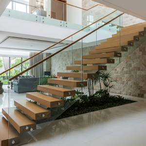 Tangga melayang villa di Medan by Jaya Intero Workshop Las