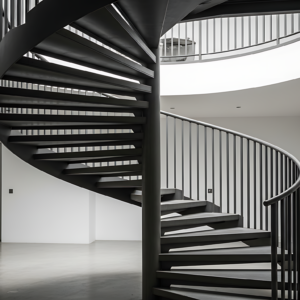 Tangga melingkar baja di Medan by Jaya Intero Workshop Las