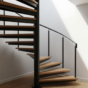 Tangga melingkar di Medan by Jaya Intero Workshop Las