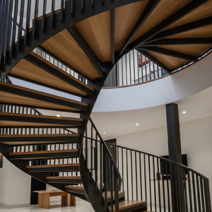 Tangga melingkar kuat di Medan by Jaya Intero Workshop Las