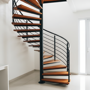 Tangga melingkar spiral di Medan by Jaya Intero Workshop Las