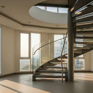 Tangga melingkar tahan lama di Medan by Jaya Intero Workshop Las