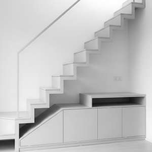 Tangga rebah rumah kecil di Medan by Jaya Intero Workshop Las