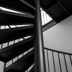 Tangga spiral besi di Medan by Jaya Intero Workshop Las