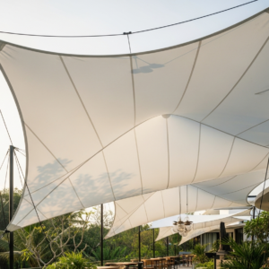 Kanopi Atap Membrane di Medan Harganya Berapa? Cek Paket Borongan Lengkap dari Jaya Intero Workshop Las!